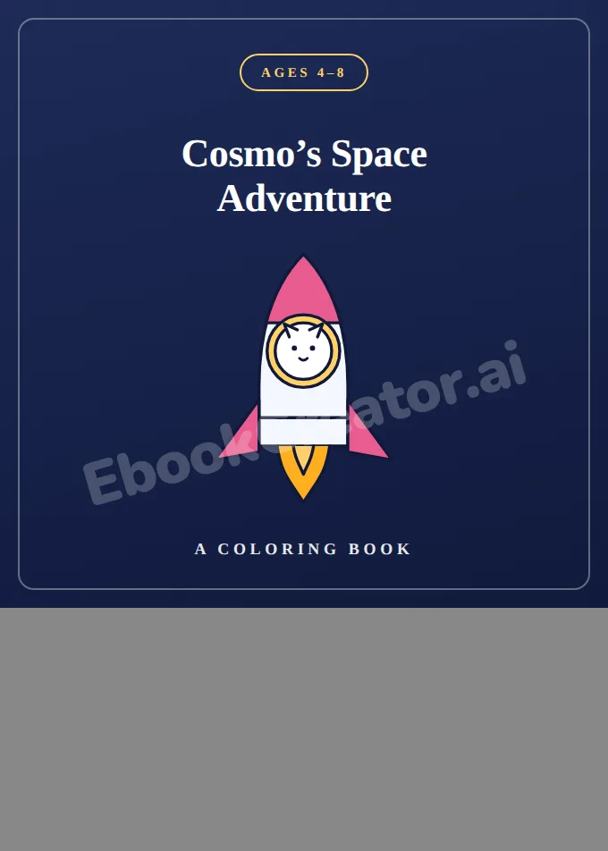 Cosmo’s Space Adventure — page 1 of 5